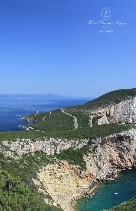 Hotel Punta Negra Alghero Territorio Panoramica Capocaccia